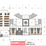 Thiết kế bản vẽ tầng 1 của công trình