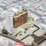 Góc nhìn khác của mặt tiền công trình