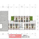 Thiết kế bản vẽ tầng 4 của công trình