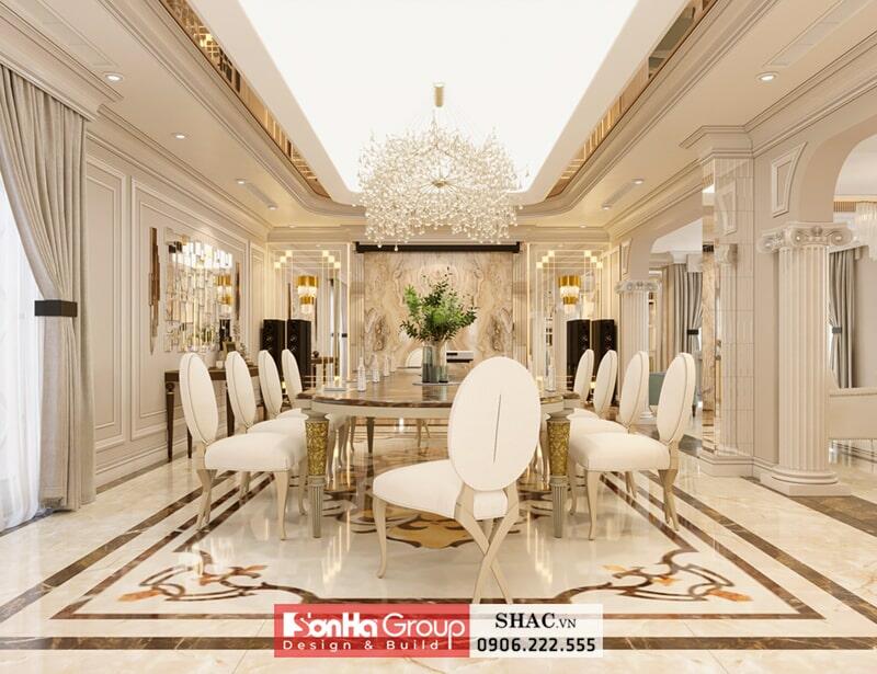 Thiết kế phòng khách tiệm vàng sang trọng Thiết kế phòng khách tiệm vàng sang trọng