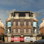 Kiến trúc tân cổ điển trong tiệm vàng Vinhomes Mỹ Tho