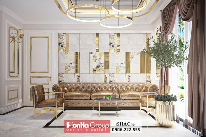 Phòng khách kiểu tân cổ điển Phòng khách kiểu tân cổ điển