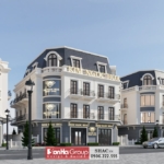 Phong cách tân cổ điển trong tiệm vàng Vinhomes Mỹ Tho