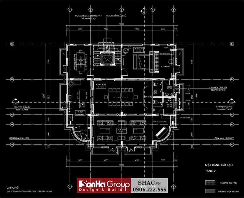 Thiết kế tiệm vàng sang trọng và đẳng cấp 350m2 tại Vinhomes Mỹ Tho - SH TV 0001 4