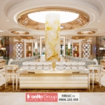 Thiết kế sang trọng của tiệm vàng tại Vinhomes