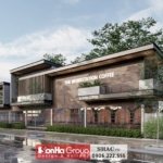 Phương án thiết kế tòa nhà văn phòng hiện đại