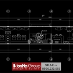 Bản vẽ công năng sử dụng tòa nhà văn phòng