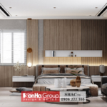 Thiết kế biệt thự hiện đại 2 tầng 142m2 tại Hải Phòng - SH BTD 0104 22