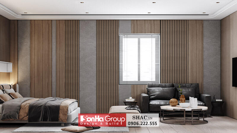 Thiết kế biệt thự hiện đại 2 tầng 142m2 tại Hải Phòng - SH BTD 0104 2