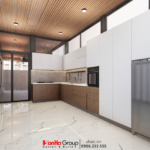 Thiết kế nhà biệt thự hiện đại 3 tầng đẹp tại Hải Phòng – SH BTD 0102 38