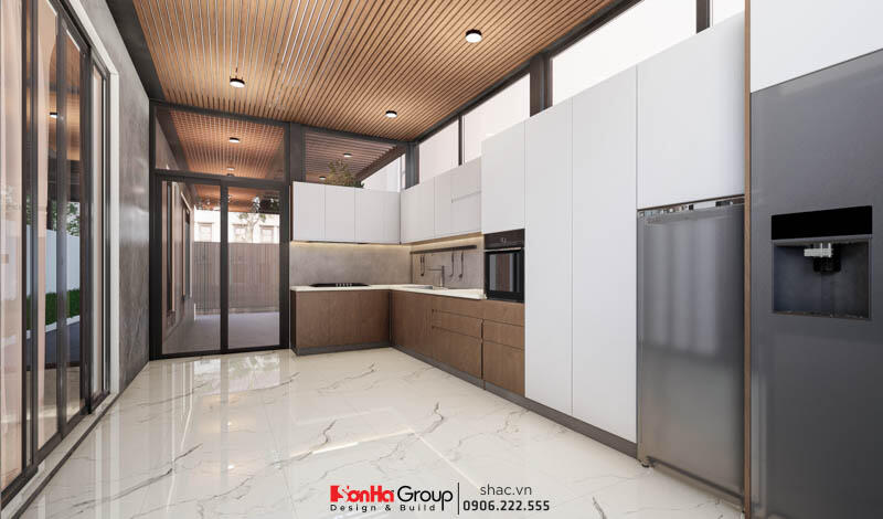 Thiết kế nhà biệt thự hiện đại 3 tầng đẹp tại Hải Phòng – SH BTD 0102 52 Thiết kế nhà biệt thự hiện đại 3 tầng đẹp tại Hải Phòng – SH BTD 0102 52