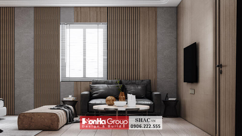 Thiết kế biệt thự hiện đại 2 tầng 142m2 tại Hải Phòng - SH BTD 0104 5