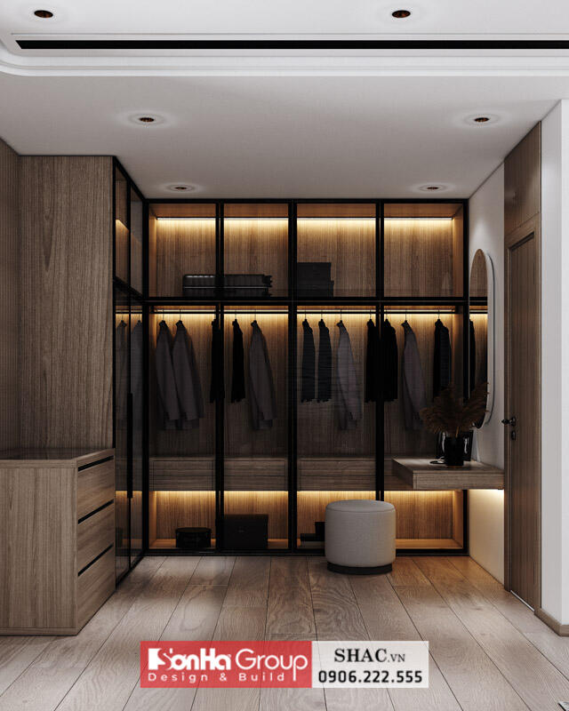 Thiết kế biệt thự hiện đại 2 tầng 142m2 tại Hải Phòng - SH BTD 0104 6