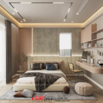 Thiết kế nhà biệt thự hiện đại 3 tầng đẹp tại Hải Phòng – SH BTD 0102 33