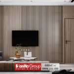 Thiết kế biệt thự hiện đại 2 tầng 142m2 tại Hải Phòng - SH BTD 0104 28