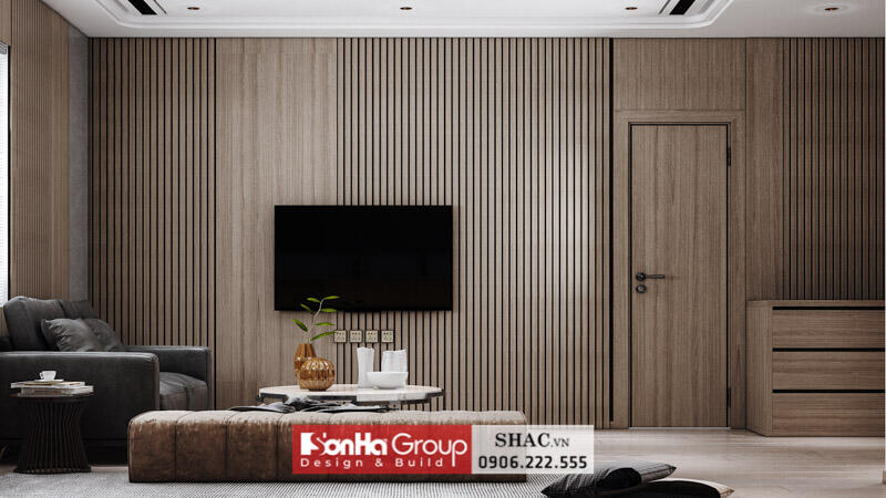 Thiết kế biệt thự hiện đại 2 tầng 142m2 tại Hải Phòng - SH BTD 0104 7