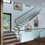 Thiết kế nhà biệt thự hiện đại 3 tầng đẹp tại Hải Phòng – SH BTD 0102 34