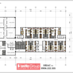 Thiết kế bản vẽ tầng 3 nhà khách quân khu