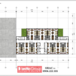 Thiết kế bản vẽ tầng 4 nhà khách quân khu