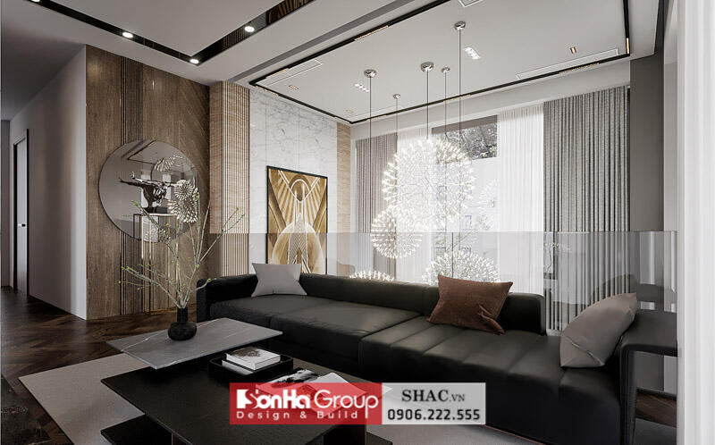 Thiết kế biệt thự hiện đại 2 tầng 142m2 tại Hải Phòng - SH BTD 0104 20