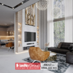 Thiết kế biệt thự hiện đại 2 tầng 142m2 tại Hải Phòng - SH BTD 0104 31