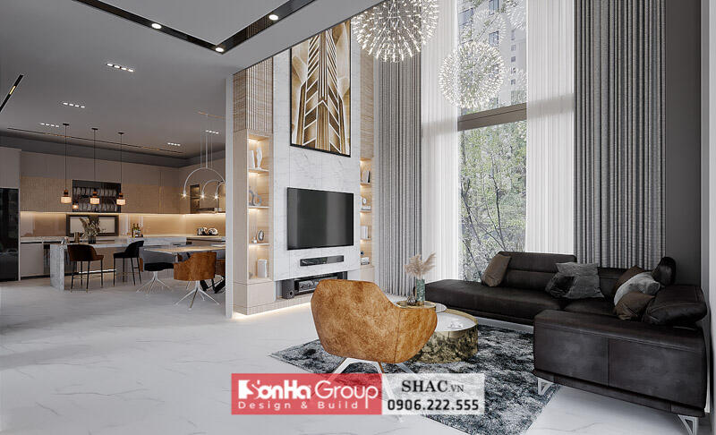 Thiết kế biệt thự hiện đại 2 tầng 142m2 tại Hải Phòng - SH BTD 0104 10