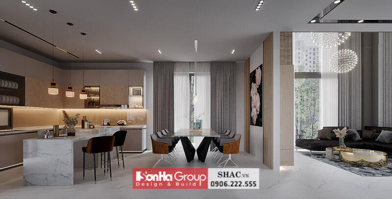 Thiết kế biệt thự hiện đại 2 tầng 142m2 tại Hải Phòng - SH BTD 0104 12