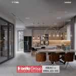 Thiết kế biệt thự hiện đại 2 tầng 142m2 tại Hải Phòng - SH BTD 0104 34