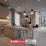 Thiết kế biệt thự hiện đại 2 tầng 142m2 tại Hải Phòng - SH BTD 0104 37