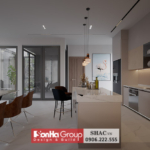 Thiết kế biệt thự hiện đại 2 tầng 142m2 tại Hải Phòng - SH BTD 0104 38