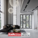 Thiết kế biệt thự hiện đại 2 tầng 142m2 tại Hải Phòng - SH BTD 0104 42