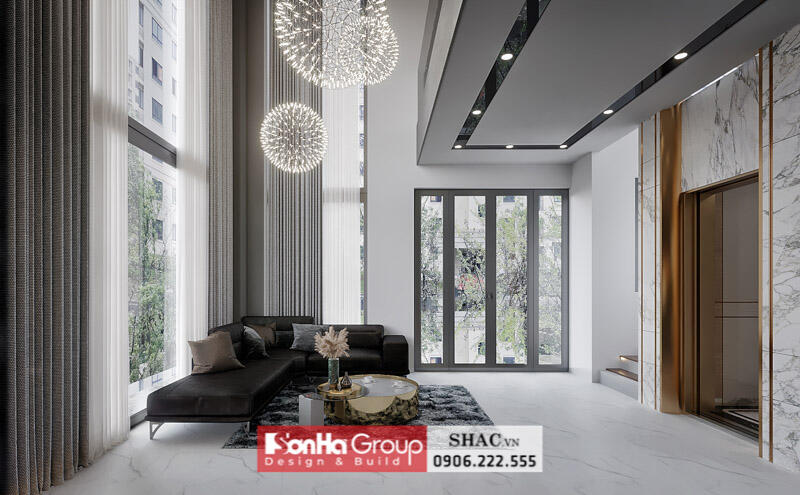 Thiết kế biệt thự hiện đại 2 tầng 142m2 tại Hải Phòng - SH BTD 0104 21