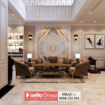 Thiết kế sảnh tiếp khách sang trọng