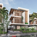 Thiết kế nhà biệt thự hiện đại 3 tầng đẹp tại Hải Phòng – SH BTD 0102 24