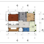 Thiết kế nhà biệt thự hiện đại 3 tầng đẹp tại Hải Phòng – SH BTD 0102 42