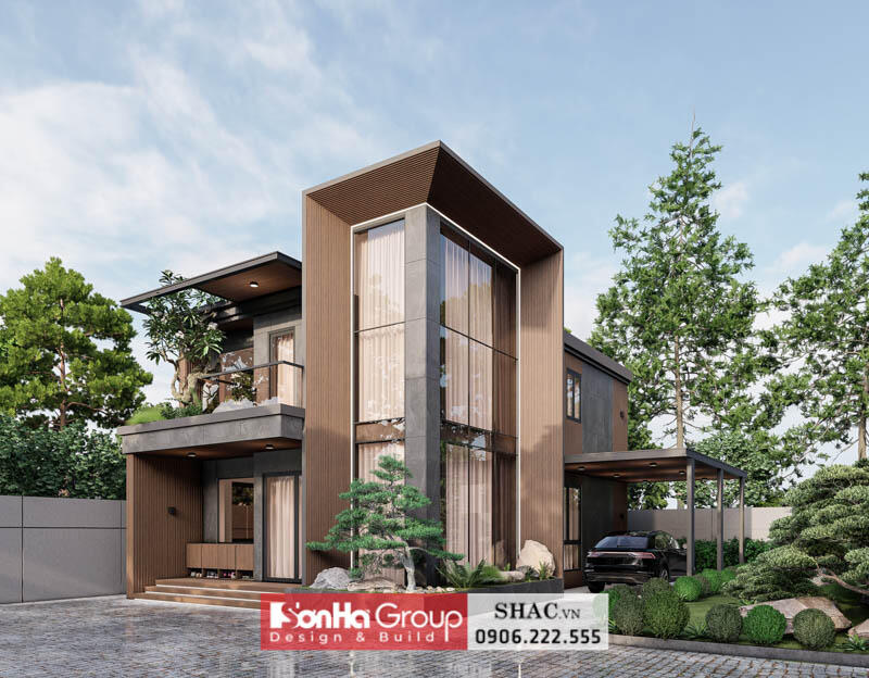 Thiết kế mặt tiền 8.7m tại Hải Phòng Thiết kế mặt tiền 8.7m tại Hải Phòng