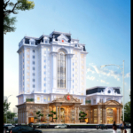 Thiết kế nhà khách quân khu 11 tầng tân cổ điển