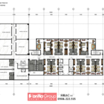 Tầng 3 nhà khách quân khu tân cổ điển