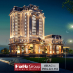 Toàn cảnh thiết kế ngoại thất nhà khách quân khu