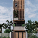 Mặt tiền 3.8m trong thiết kế nhà phố hiện đại