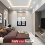 Không gian nội thất phòng ngủ tối giản