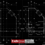 Bản vẽ công năng tầng 1 biệt thự Waterfront City Hải Phòng