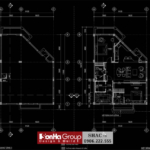 Bản vẽ công năng tầng 3 biệt thự Waterfront City Hải Phòng