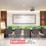 Phòng họp lớn trang trọng nhà biệt thự Waterfront City Hải Phòng