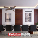 Không gian phòng họp nhà biệt thự kiêm văn phòng làm việc Waterfront City Hải Phòng