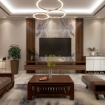 Gợi ý bài trí nội thất phòng khách hiện đại và tiện nghi Vinhomes Marina Hải Phòng