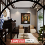 Mẫu gợi ý nội thất phòng thờ tuyền thống biệt thự Vinhomes Marina Hải Phòng