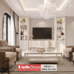 Thiết kế không gian phòng khách của biệt thự