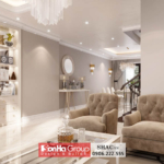 Gợi ý thiết kế nội thất tân cổ điển trong phòng khách