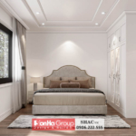 Thiết kế phòng ngủ tân cổ điển tinh tế nhà biệt thự Hà Nam